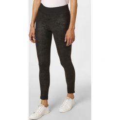Marie Lund - Spodnie damskie, czarny. Czarne spodnie damskie Marie Lund, ze skóry, sportowe. Za 99,95 zł.