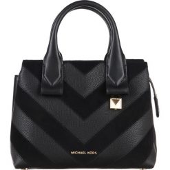 Michael Kors Rollins Small Torebka Czarny. Czarne torebki klasyczne damskie Michael Kors, w paski, ze skóry, bez dodatków. Za 1455,95 zł.