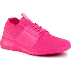 Sneakersy REFRESH - 69551 Fucsia. Różowe półbuty damskie Refresh, bez wzorów, z tworzywa sztucznego, bez obcasa, na płaskiej podeszwie, bez zapięcia. Za 169,00 zł.