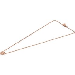 Naszyjnik TORY BURCH - Crystal Logo Delicate Necklace 53420 Rose Gold 696. Żółte naszyjniki męskie Tory Burch, metalowe. Za 489,00 zł.