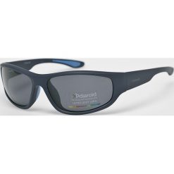 Polaroid - Okulary PLD3017S. Niebieskie okulary przeciwsłoneczne męskie marki Polaroid, z materiału, owalne. W wyprzedaży za 159,90 zł.