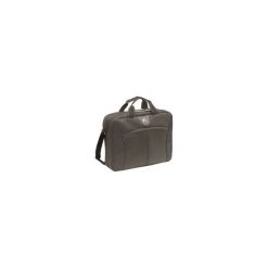 Torba na laptop Wenger slim Sherpa 16'' poliester czarna. Czarne torby na laptopa marki Wenger, w paski, z poliesteru. Za 135,00 zł.