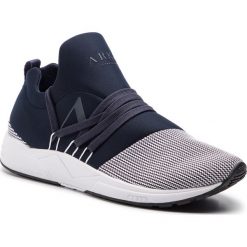 Sneakersy ARKK COPENHAGEN - Raven Mesh S-E15 IL1401-0052-M Midnight/White. Niebieskie sneakersy męskie ARKK Copenhagen, bez zapięcia. W wyprzedaży za 259,00 zł.