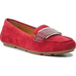Mokasyny CALVIN KLEIN - Lorella E7473 Red Rock. Czerwone mokasyny damskie Calvin Klein, ze skóry. Za 569,00 zł.
