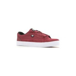 Buty DC Shoes DC Lynnfield S ADYS300463-BUR. Czerwone trampki męskie DC Shoes, bez wzorów, bez zapięcia. Za 222,23 zł.