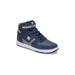 Buty DC Shoes PENSFORD. Niebieskie trampki męskie DC Shoes, bez wzorów, bez zapięcia. Za 439,00 zł.