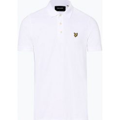 Lyle & Scott - Męska koszulka polo, czarny. Czarne koszulki męskie marki Lyle & Scott, xxl, z aplikacjami, polo, bez rękawów. Za 249,95 zł.