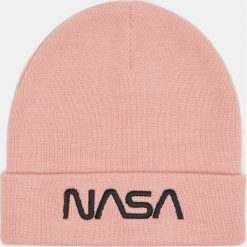 Czapka Nasa - Jasny szary. Szare czapki damskie Sinsay, bez wzorów. Za 19,99 zł.