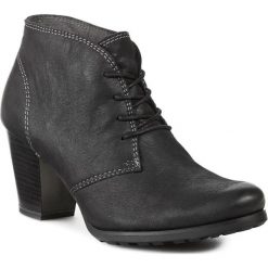 Botki TAMARIS - 1-25136-23 Black 001. Czarne botki damskie skórzane marki Tamaris. W wyprzedaży za 199,00 zł.