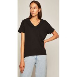 Medicine - T-shirt Basic. Czarne bluzki damskie MEDICINE, s, bez wzorów, z bawełny, bez kołnierzyka. Za 29,90 zł.