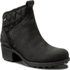 Botki MERRELL - Chateau Mid Pull Wtpf J45542 Black. Czarne botki damskie na obcasie Merrell, z materiału. W wyprzedaży za 329,00 zł.