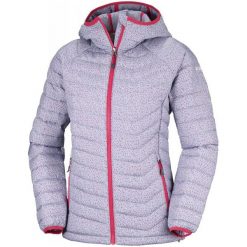 Columbia Powder Lite Hooded Jacket Astral Tweed Print M. Szare kamizelki damskie Columbia, m, bez wzorów, z materiału, z kapturem, omni-heat (columbia). W wyprzedaży za 359,00 zł.