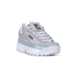 Buty Fila 3VW DISRUPTOR LOW. Szare trampki męskie Fila, bez wzorów, bez zapięcia. Za 570,32 zł.
