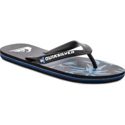 Japonki QUIKSILVER - AQYL100658 Xkbb. Czarne klapki męskie Quiksilver, bez wzorów, z tworzywa sztucznego. W wyprzedaży za 69,00 zł.