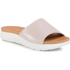 Klapki LASOCKI - RST-TIRANA-02 Pink. Różowe klapki damskie Lasocki, bez wzorów, ze skóry, bez obcasa. Za 129,99 zł.