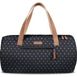 Torba podróżna "Renana" w kolorze czarnym - 48 x 26,5 x 26,5 cm - 25 l. Czarne torby podróżne Eastpak, bez wzorów, z bawełny. W wyprzedaży za 128,95 zł.