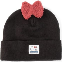 Czapka CONVERSE - 10017309-A01 001. Czarne czapki damskie Converse, bez wzorów, z elastanu. W wyprzedaży za 89,00 zł.