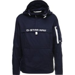 GStar RACKAM DC HDD ANORAK JKT Wiatrówka sartho blue. Niebieskie marynarki męskie G-Star, xl, bez wzorów, z bawełny. W wyprzedaży za 663,20 zł.