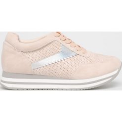 Answear - Buty Kylie Crazy. Białe buty sportowe damskie ANSWEAR, bez wzorów, ze skóry, sportowe. W wyprzedaży za 79,90 zł.