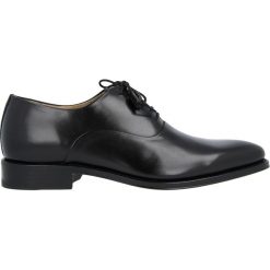 Półbuty 4928 czarny. Czarne buty wizytowe męskie Giacomo Conti, na imprezę, bez wzorów, ze skóry, eleganckie, bez zapięcia. Za 1299,00 zł.