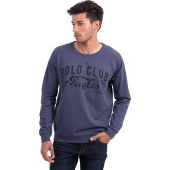 Bejsbolówki męskie: Bluza w kolorze niebieskim