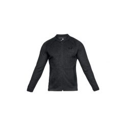 Bluzy Under Armour Unstoppable 2X Bomber Jacket 1320723-001. Czarne bluzy męskie Under Armour, s, bez wzorów, bez kołnierzyka, bez rękawów, bez kaptura. Za 219,99 zł.