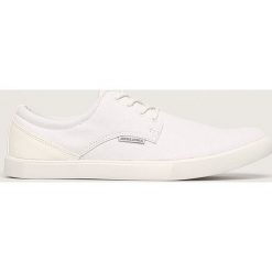 Jack & Jones - Tenisówki. Białe trampki męskie Jack & Jones, bez wzorów, z gumy, bez zapięcia. Za 149,90 zł.