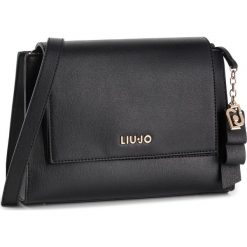 Torebka LIU JO - Crossbody A69169 E0087 Nero 22222. Czarne listonoszki damskie Liu Jo, bez wzorów, ze skóry ekologicznej, bez dodatków. Za 519,00 zł.