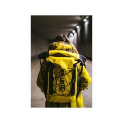 Plecak Explorer 40l Yellow. Żółte plecaki męskie Fish dry pack, z materiału, sportowe. Za 219,00 zł.