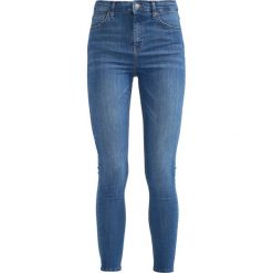 Topshop CAST CLEAN JAMIE Jeans Skinny Fit bluegreen. Niebieskie rurki damskie marki Topshop. Za 229,00 zł.