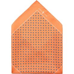 Polo Ralph Lauren NEATS SQUARE Poszetka orange. Brązowe krawaty męskie marki Polo Ralph Lauren, z jedwabiu. Za 379,00 zł.