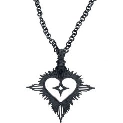 Naszyjniki damskie: Mysterium® Sacred Heart Naszyjnik czarny