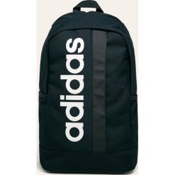 Adidas - Plecak. Niebieskie plecaki męskie Adidas, z nadrukiem, z poliesteru. Za 99,90 zł.