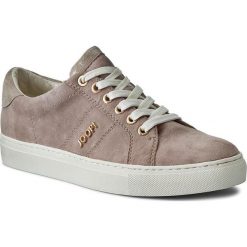 Sneakersy JOOP! - Elaia 4140003341 Taupe 104. Pomarańczowe półbuty damskie JOOP!, bez wzorów, ze skóry, bez obcasa, na płaskiej podeszwie, na sznurówki. W wyprzedaży za 419,00 zł.