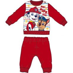 Disney By Arnetta Piżama Dla Chłopca Paw Patrol 80 Czerwony. Czerwone bielizna chłopięca Disney By Arnetta, z motywem z bajki, bez rękawów. Za 55,00 zł.