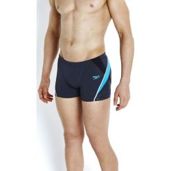 Kąpielówki męskie: Speedo Kąpielówki męskie Splice Aquashort Oxid Grey/Aquarium/Black r. M (8-10377B071)