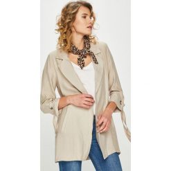 Answear - Kurtka Secret Garden. Brązowe kurtki damskie marki ANSWEAR, s, bez wzorów, z bawełny, długie, bez kaptura. Za 149,90 zł.