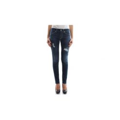 Jeansy slim fit Dondup GAYNOR DP238. Niebieskie jeansy damskie Dondup, bez wzorów, z jeansu. Za 341,81 zł.