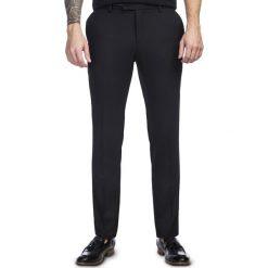 Spodnie GIORGIO GDGE300012. Czarne spodnie męskie Giacomo Conti, s, bez wzorów, z tkaniny, eleganckie. Za 499,00 zł.