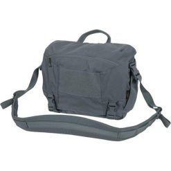 Torba URBAN COURIER BAG Medium - Cordura - Shadow Grey (TB-UCM-CD-35). Szare torby na laptopa HELIKON-TEX, bez wzorów, klasyczne. Za 229,00 zł.