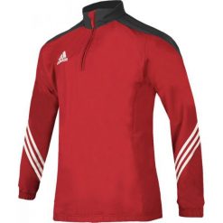 Bejsbolówki męskie: Adidas Bluza Sereno 14 czerwona r. XXL (D82946*XXL)