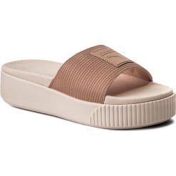 Chodaki damskie: Klapki PUMA - Platform Slide Wns Ep 366122 01 Peach Beige/Pearl