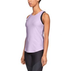 Under Armour Vanish Podkoszulek Fioletowy. Fioletowe podkoszulki damskie Under Armour, xl, bez wzorów, z elastanu, bez kołnierzyka. Za 206,95 zł.