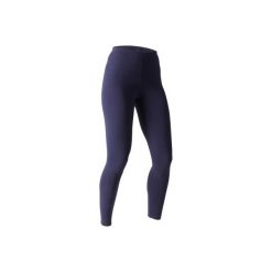 Legginsy Slim Gym & Pilates damskie. Niebieskie legginsy damskie DOMYOS, xl, z elastanu. Za 19,99 zł.