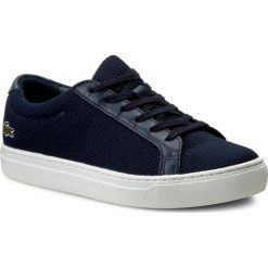 Sneakersy LACOSTE - L.12.12 Bl 2 Caw 7-33CAW1088003 Nvy. Niebieskie półbuty damskie Lacoste, ze skóry ekologicznej. W wyprzedaży za 279,00 zł.