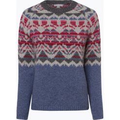 Marie Lund - Sweter damski, niebieski. Niebieskie swetry damskie marki Marie Lund, xxl, bez wzorów, z wełny, klasyczne, bez rękawów, bez kaptura. Za 229,95 zł.