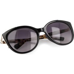 Okulary przeciwsłoneczne FURLA - Delizia 919641 D 151F REM Onyx. Czarne okulary przeciwsłoneczne damskie lenonki marki Furla, z tworzywa sztucznego. Za 880,00 zł.