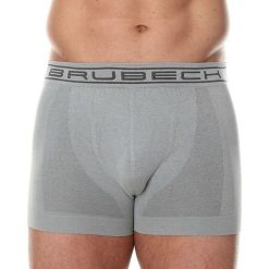 Bokserki męskie: Brubeck Bokserki męskie Comfort Cotton szare r. XL (BX00501A)