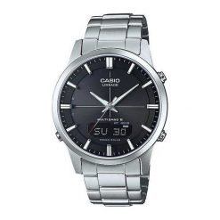Zegarek Casio LCW-M170D-1AER męski srebrny. Szare zegarki męskie CASIO, srebrne. Za 1326,99 zł.