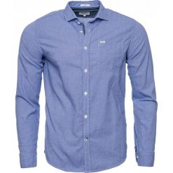 Pepe Jeans koszula męska Frank, XL, niebieska. Niebieskie koszule męskie Pepe Jeans, xl, bez wzorów, z bawełny, bez kołnierzyka, bez rękawów. Za 389,00 zł.